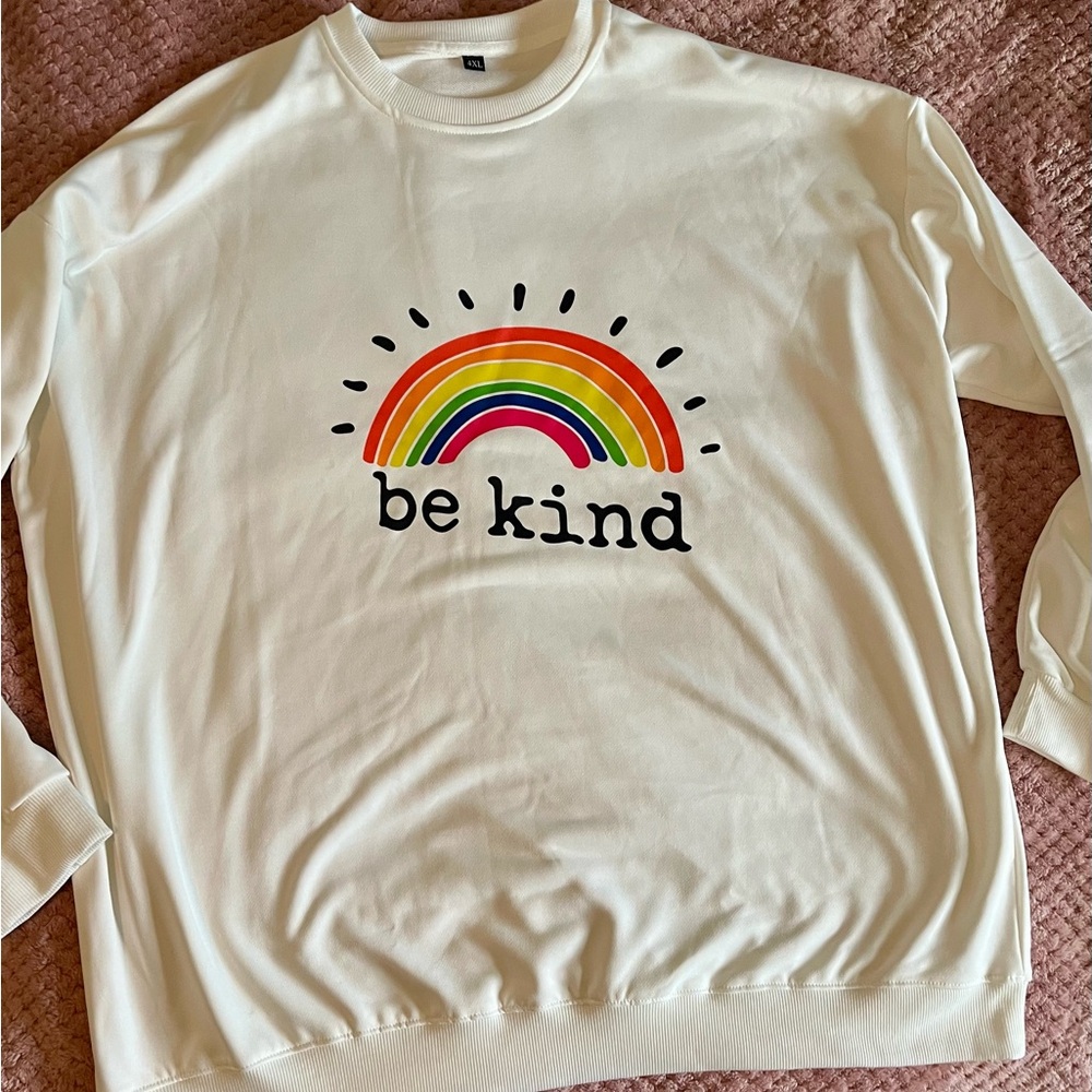 Be Kind Rainbow Sweatshirt